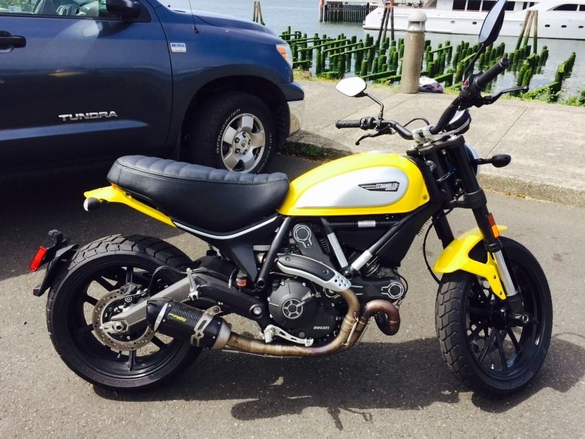 ducati scrambler comfort seat